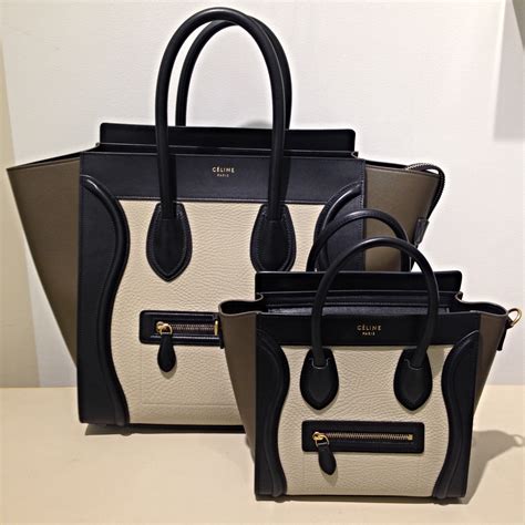 celine luggage nano size|Celine nano luggage for sale.